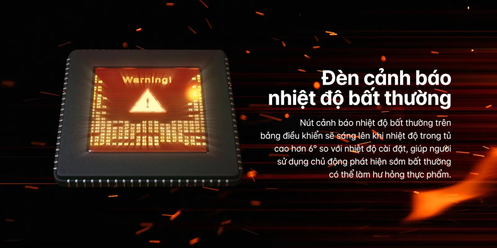 Tủ bảo quản Aqua inverter 365 lít AQF-C5702E, 2 ngăn đông mát, dàn đồng